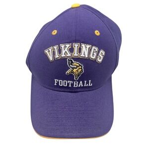 Reebok Minnesota Vikings Hat Mens OS Purple Gold NFL Football Embroidered Cap